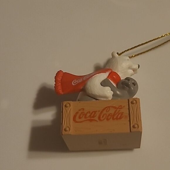 Coca Cola  Mini Ornaments Set - Red and White - Picture 4 of 6
